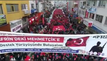 Bursa Gemlik'ten Zeytin Dalı Harek&acirc;tı'na tam destek