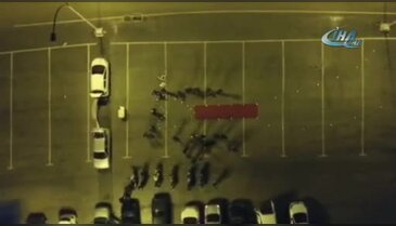 Bursa'da drone ile evlenme teklifi