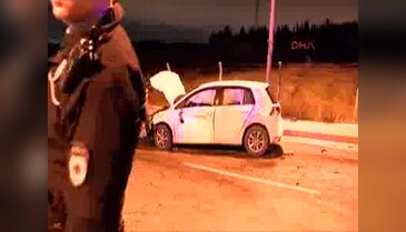 16 yaşındaki ehliyetsiz sürücünün feci kazası!