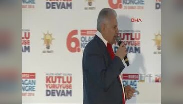 Bursa'da "Bizi Afrin'e götür" sloganları! Başbakan Yıldırım... -2
