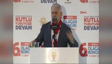 Bursa'da "Bizi Afrin'e götür" sloganları! Başbakan Yıldırım... -3