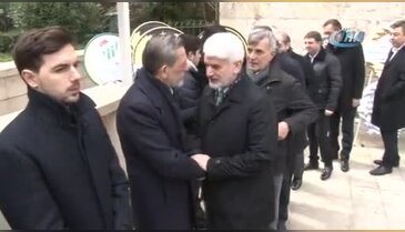 Bursa Ticaret ve Sanayi Odası Başkanı Burkay'ın kardeşi son yolculuğuna uğurlandı