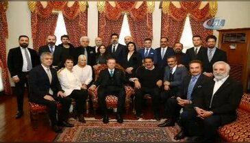 Sanatçılar Cumhurbaşkanı'nın doğum gününü unutmadı