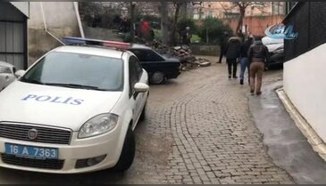 Bursa Nilüfer'de baltalı dehşet!