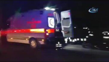 Bursa plakalı kamyona çarpan otomobildeki 4 kişi can verdi