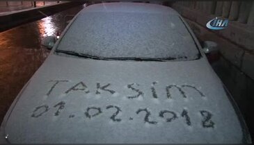 İstanbul ve Ankara'da kar yağışı etkili oldu!