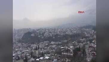 Bursa Uludağ bir gecede 30 santimetre kar yağdı!