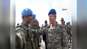 Genelkurmay Başkanı Akar, yaralı askerleri ziyaret etti