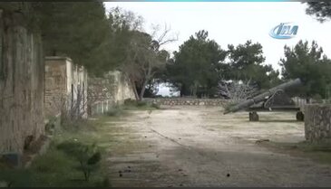 Çanakkale'de tarihi tabyada 'paintball' oynanması tepkilere neden oldu