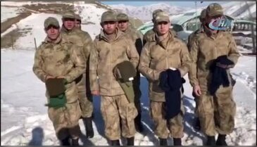 Yüksekova'daki askerlerden Bursa'ya teşekkür videosu