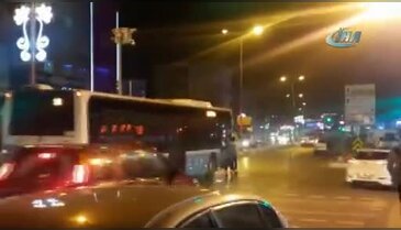 Patenci gencin tehlikeli yolculuğu kamerada