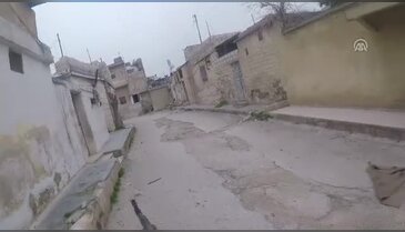 Cinderes'te teröristlerle sıcak çatışma anları görüntülendi - 2