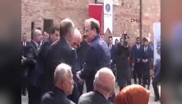 TBMM Başkanı Kahraman ve Başbakan Yardımcısı Çavuşoğlu Bursa'da