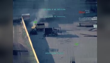 TSK yeni görüntüleri paylaştı! Hainler yakıyorlar...