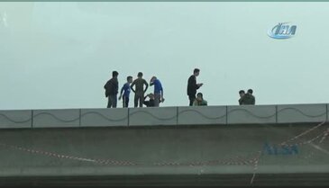 Bursa'da çocukların ölüm oyunu kamerada!