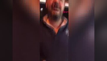 UBER sürücüsü dehşeti yaşadı