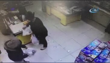Bursa'da bozuk para hırsızı kamerada