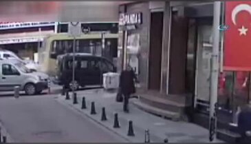 Ölümden saniyelerle kurtuluş!