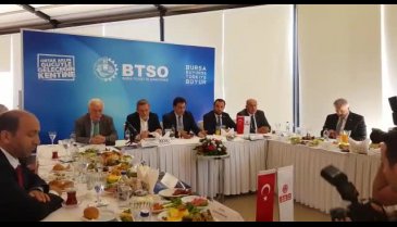 Bursa iş dünyasından Bursaspor'a destek toplantısı