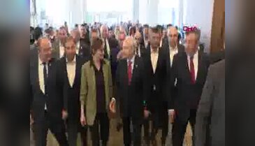Kılıçdaroğlu TBMM CHP Grubu İstişare toplantısı için İstanbul'da