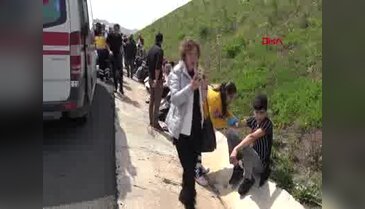 Bursa'da yolcu otobüsü tıra çarptı! Çok sayıda yaralı var