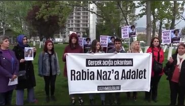 Bursa&nbsp;Kadın Meclisi üyeleri 'Rabia Naz' için bir araya geldi