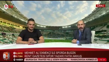Mehmet Ali Ekmekçi ile Sporda Bugün (Fatih Akkuş)