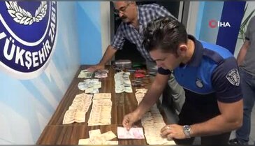 Bursa'da dilencinin üzerinden çıkan para herkesi şoke etti