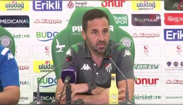 Bursaspor Teknik Direktörü Koşukavak: Oyunu kontrol edememek canımı sıktı