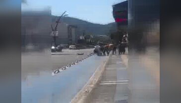 Gezgin Fatih Koparan'a saldırıyı İskoç turistler görüntüledi