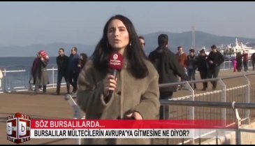 Bursalılar mültecilerin Avrupa'ya gitmesine ne diyor? (ÖZEL HABER)