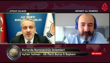 Bursa'da Koronavirüs önlemleri (Ayhan Salman)