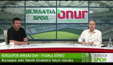 Bursaspor Ankara'dan 1 puanla döndü