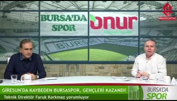 Giresun'da kaybeden Bursaspor, gençleri kazandı!