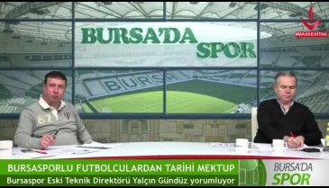 Bursasporlu futbolculardan tarihi mektup