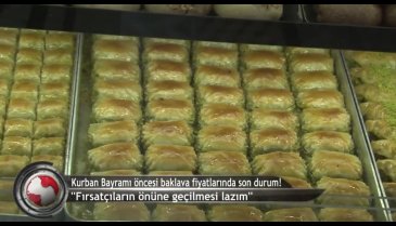 Bursa'da Kurban Bayramı öncesi baklava fiyatlarında son durum ne? (ÖZEL HABER)