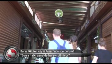 Bursa Nilüfer Köylü Pazarı'nda işler kesat! (ÖZEL HABER)