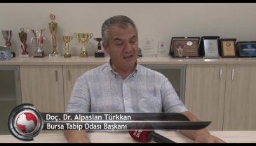 Bursa Tabip Odası Başkanı Türkkan: Aslında bizim durumumuz mavi değil! (ÖZEL HABER)