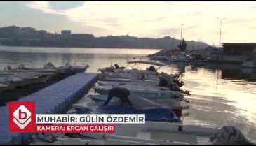 Bursa'da balıkçılar umduğunu bulamadı! Tekneler kıyıda, ağlar karada (ÖZEL HABER)
