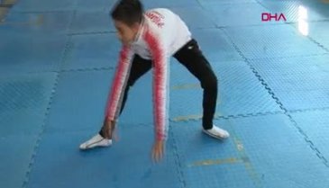 Aerobik Cimnastik Balkan Şampiyonası'nda 12 yaşındaki milli sporcudan çifte madalya