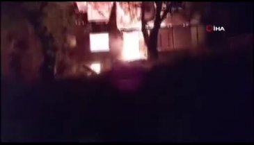 Sakarya'da elektrikli battaniyeden çıkan yangın evi alev topuna çevirdi