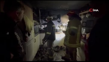 Bursa'da bir evde çıkan yangın itfaiye ekipleri tarafından kontrol altına alındı