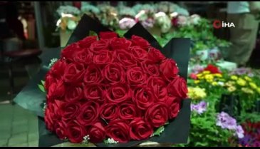 Bursa'da çiçekçilerde Anneler Günü mesaisi başladı