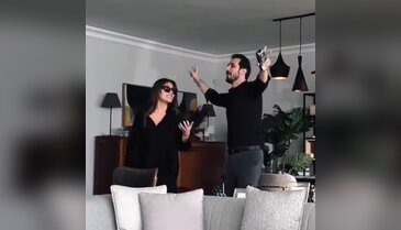 Kızılcık Şerbeti setinde çekilen videoya büyük ilgi!