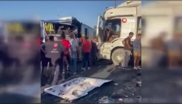 TEM Otoyolu'nda zincirleme kaza: Yaralılar var