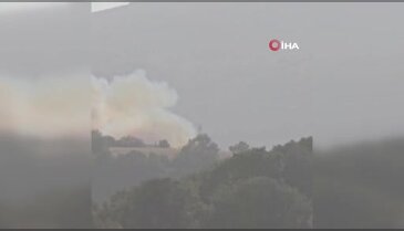 Depremlerin ardından bir de yangın! Ekiplerin müdahalesi sürüyor...