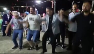 Bursalı içerik üreticisi halay çekerken kaza geçirdi!