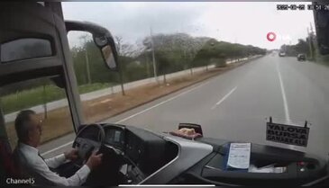 2 kişinin öldüğü otobüs kazasının dehşet görüntüleri ortaya çıktı