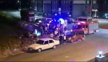 Bursa'da damadının aracıyla kaçarken tarlaya uçtu!