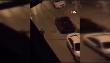 Bursa'da akılalmaz anlar! Sokakta camı sağlam otomobil bırakmadı